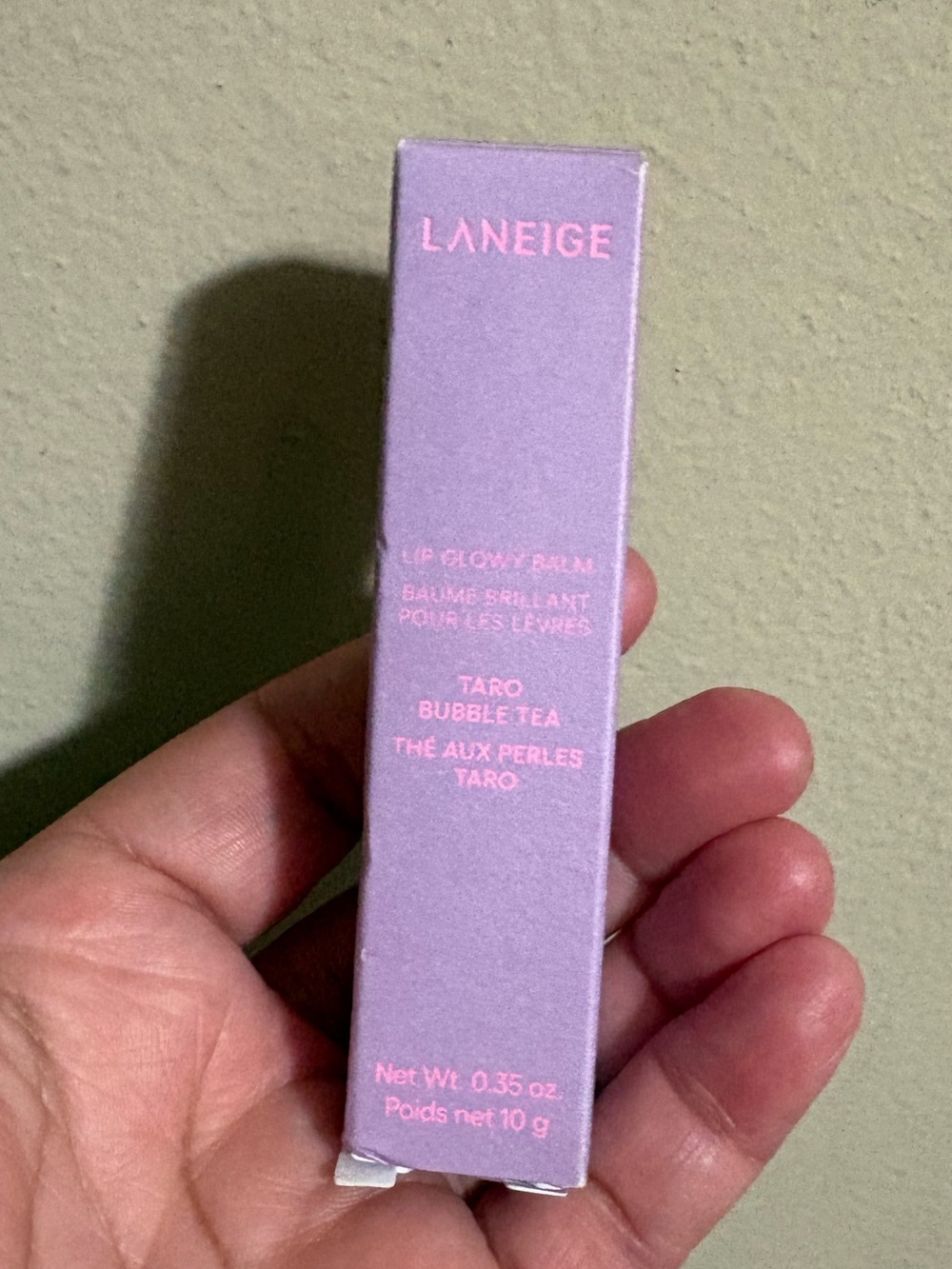 Laneige Lip Glowy Balm - Taro Bubble Tea